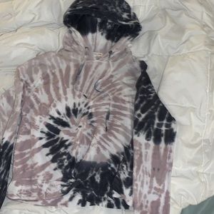 Woman’s purple Tie dye hoodie